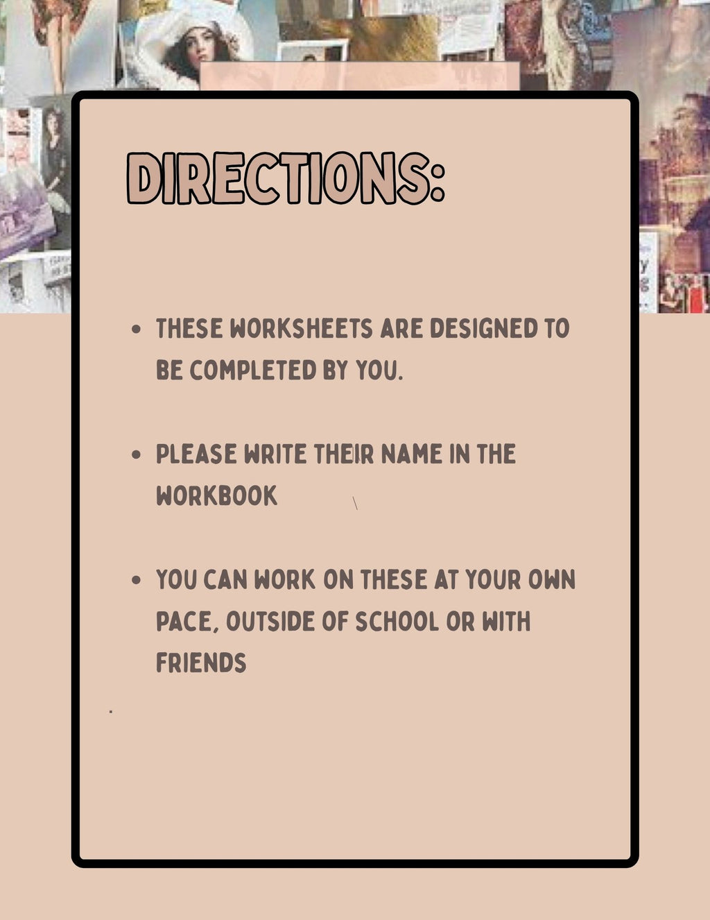 CAREERS IN FASHION Workbook