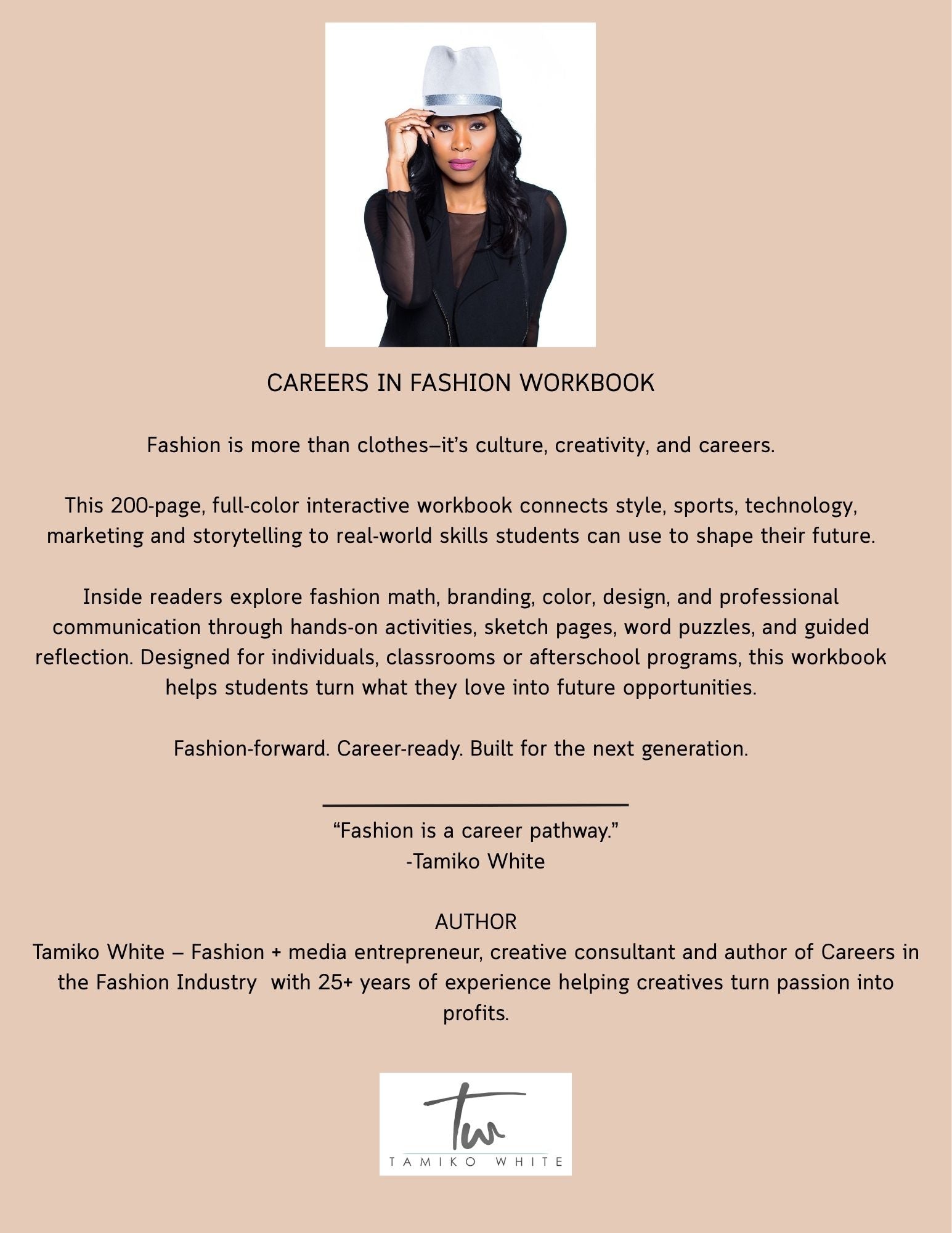CAREERS IN FASHION Workbook