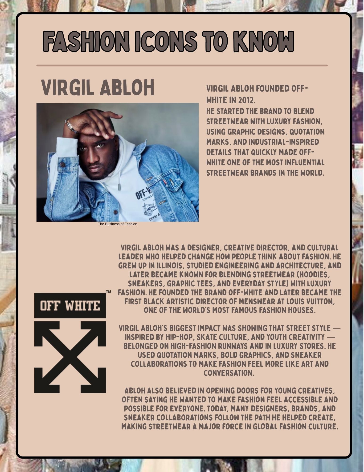 CAREERS IN FASHION Workbook